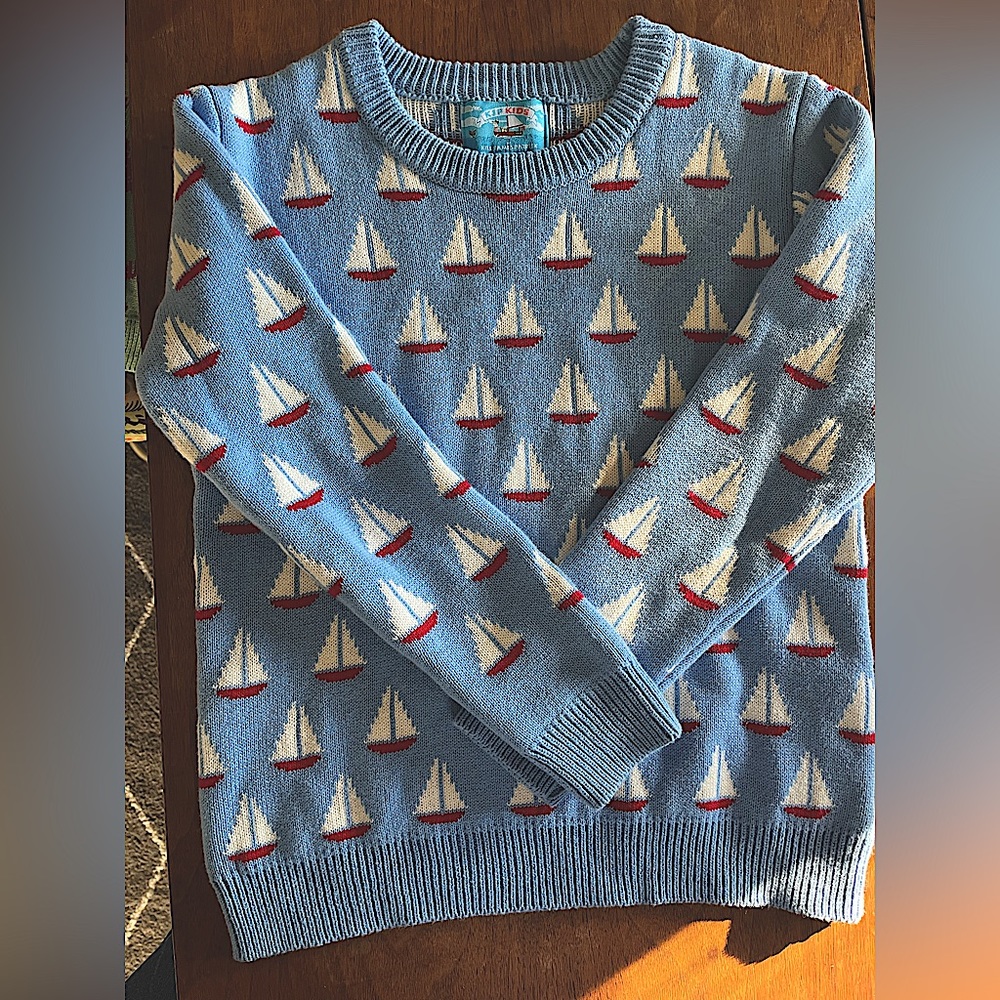Size 10/Kids KJP Sailboat Sweater